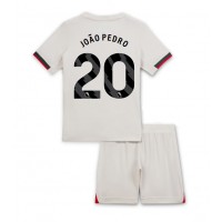 Stroje piłkarskie Chelsea Joao Pedro #20 Koszulka Wyjazdowej dla dzieci 2025-26 Krótki Rękaw (+ szorty)